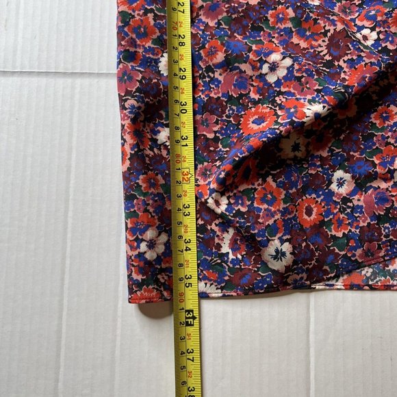 Veronica Beard Sz 12 Louella Floral Dress 100% Silk Elegant Berry Multicolor$648 - Picture 11 of 15